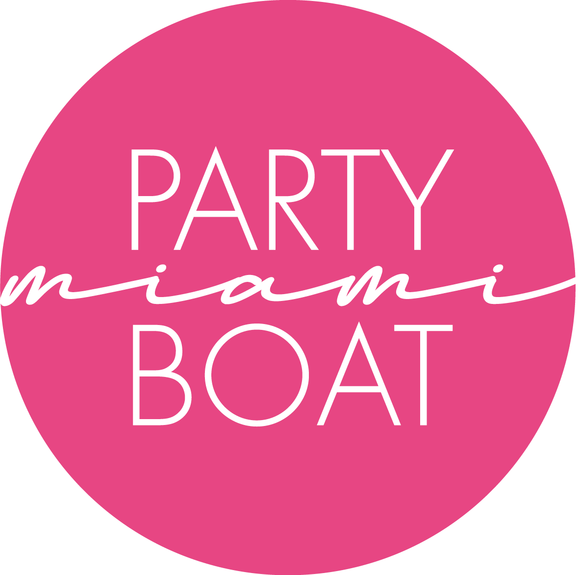 Party Boat Miami Logo