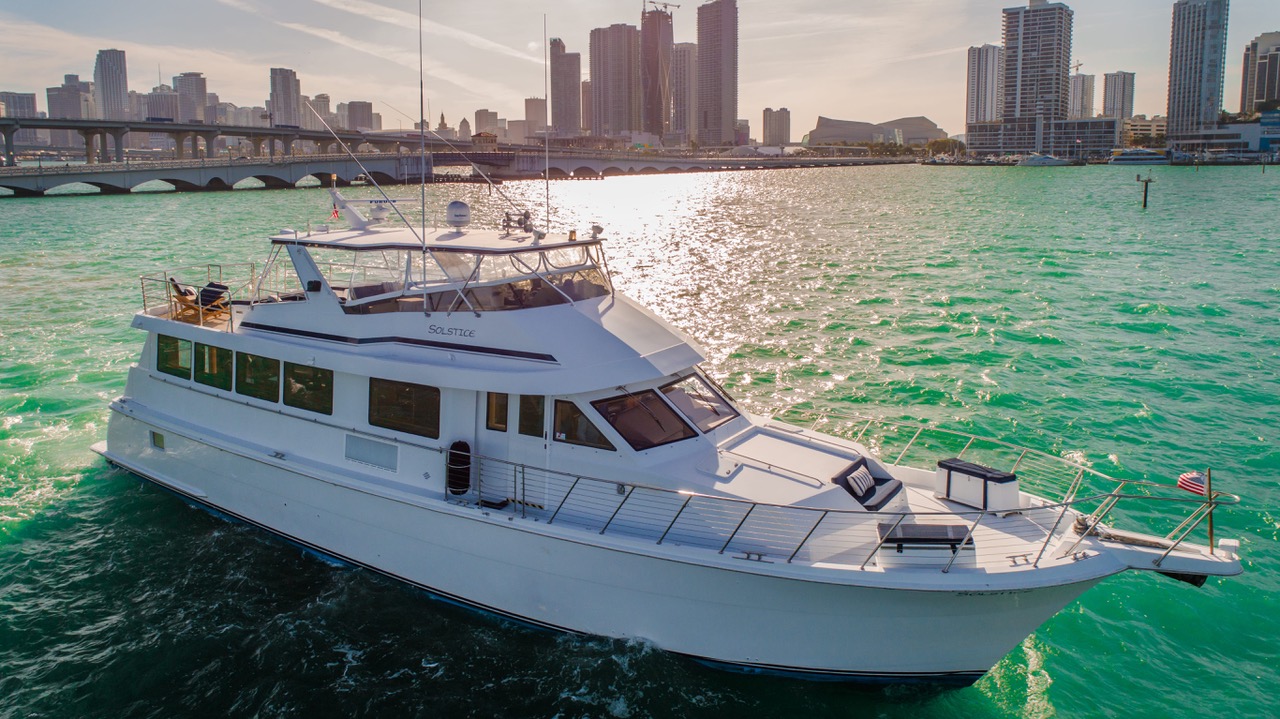 Solstice Yacht Rental in Miami