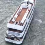 Aerial View of the 125' Royal Princess Yacht